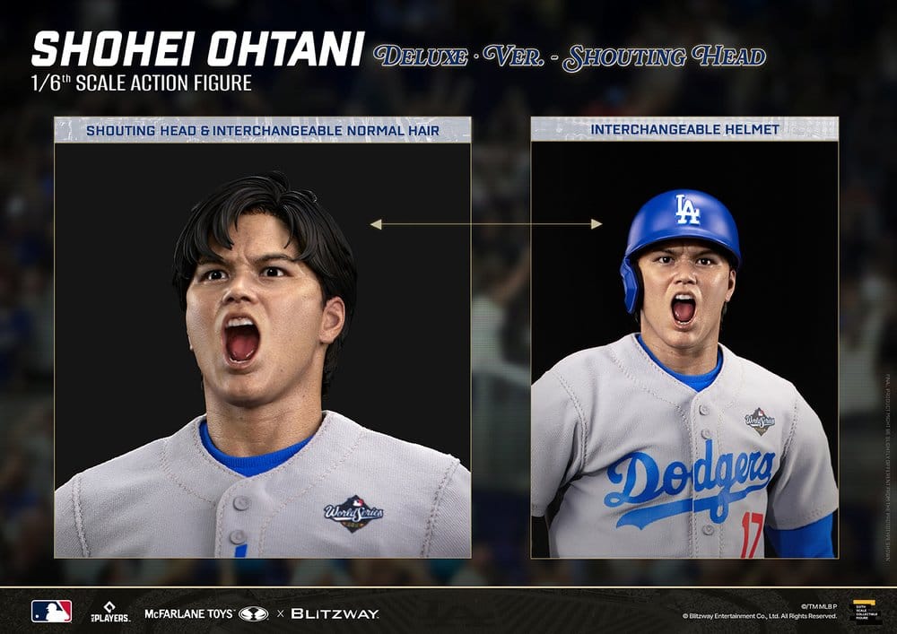 Major League Baseball Premium UMS Figura 1/6 Ohtani Shohei (DX Ver.) 35 cm