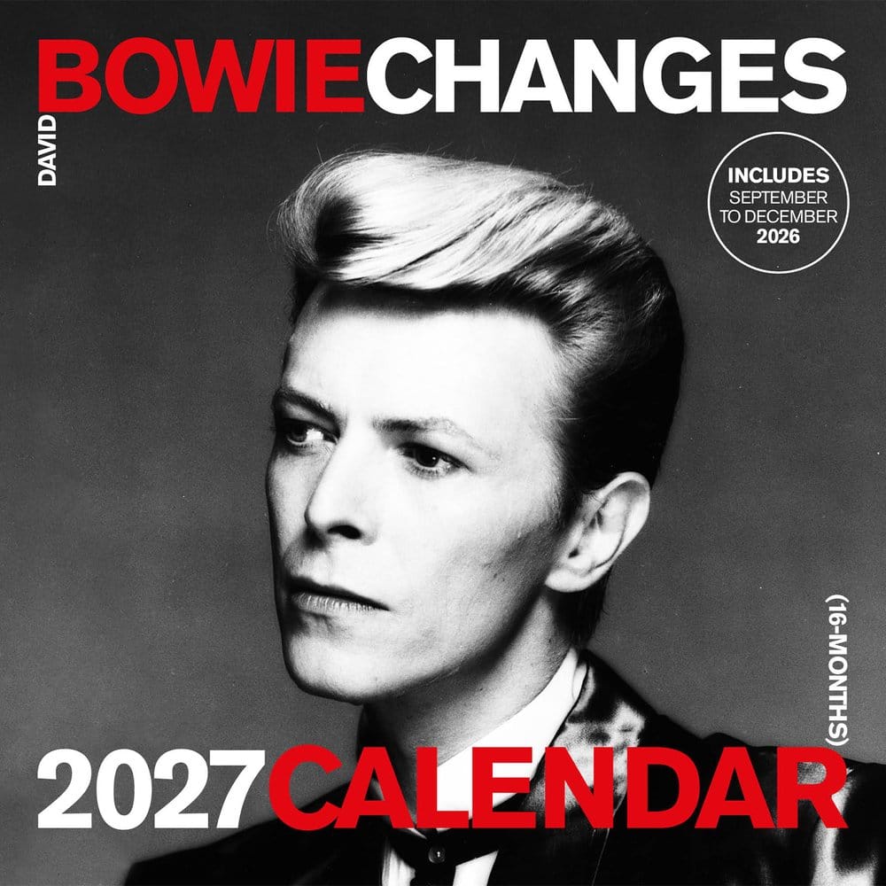 David Bowie Calendario Changes 2027 30 x 30 cm