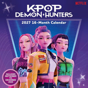 KPop Demon Hunters (2027) Calendario de Pared Cuadrado 30 x 30 cm