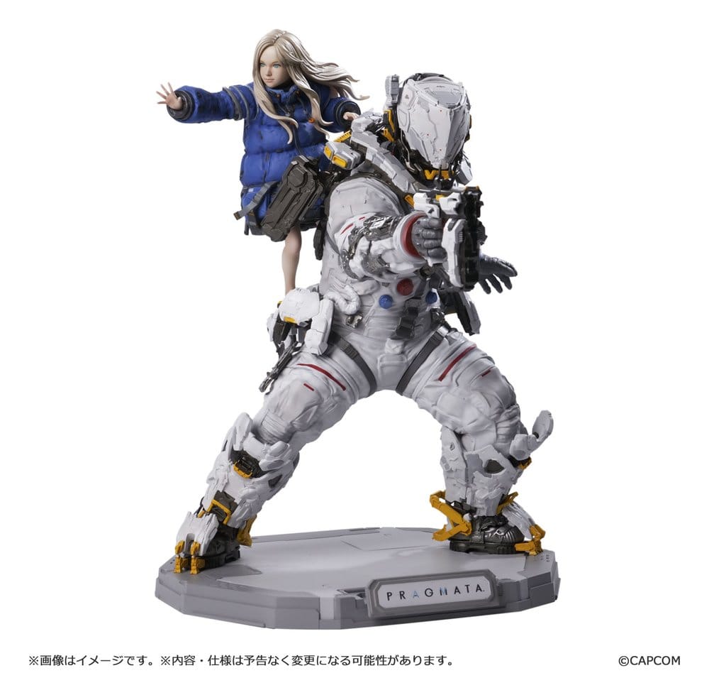 Pragmata Capcom Figure Builder Creator's Model Figura PVC Hugh & Diana 28 cm Frikytopia