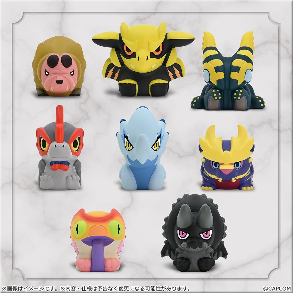 Monster Hunter Capcom Figure Builder Títeres de Dedo Vol. 3 Blind Box Surtido (8)