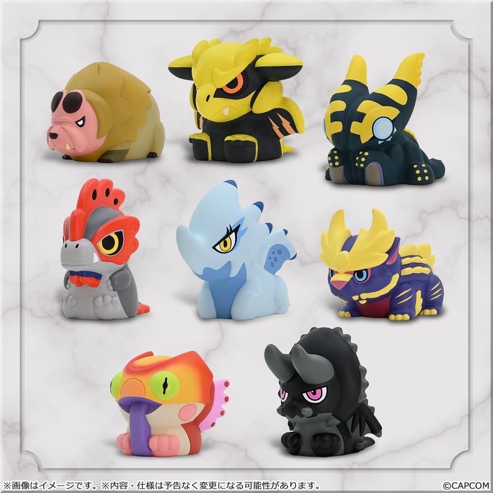 Monster Hunter Capcom Figure Builder Títeres de Dedo Vol. 3 Blind Box Surtido (8)