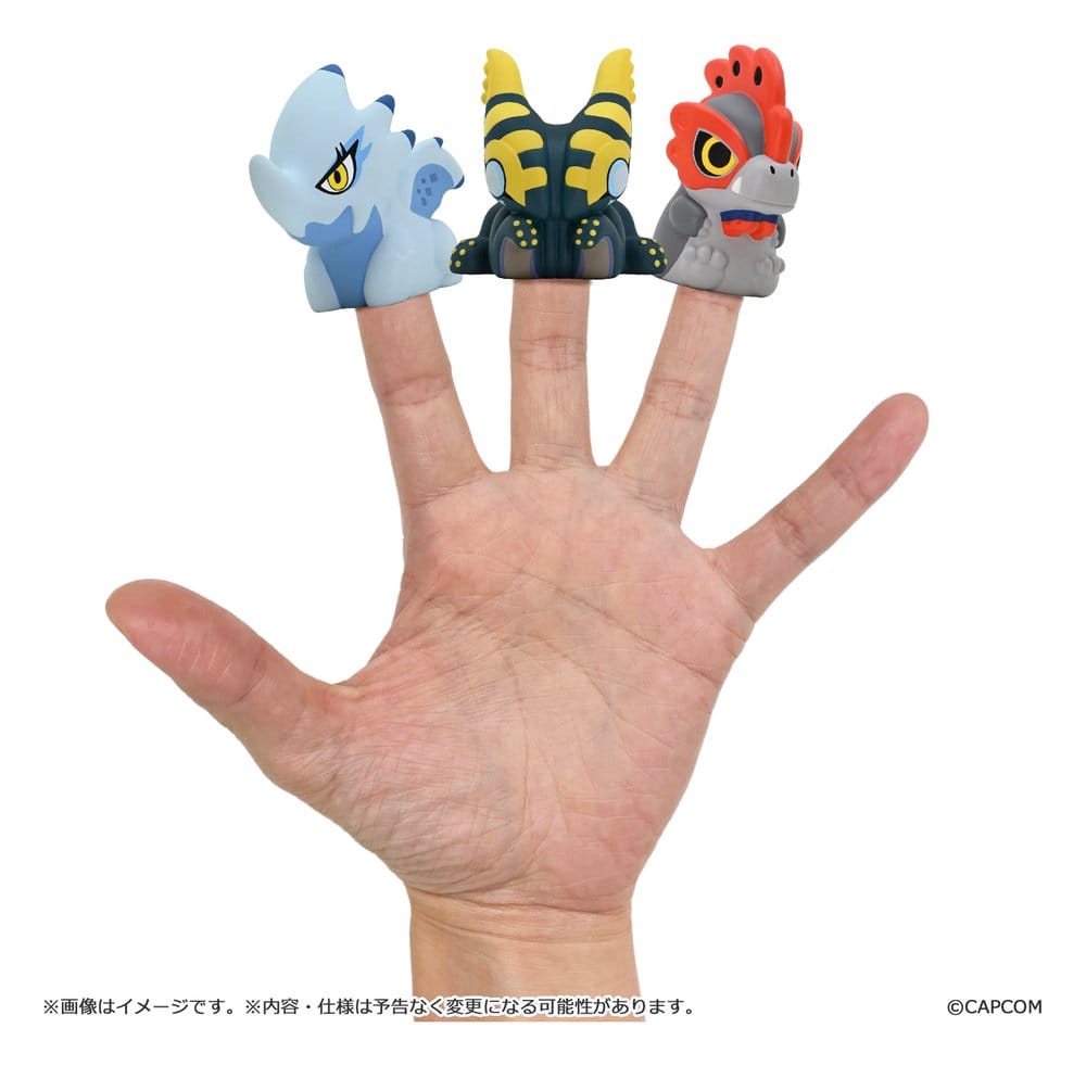 Monster Hunter Capcom Figure Builder Títeres de Dedo Vol. 3 Blind Box Surtido (8)