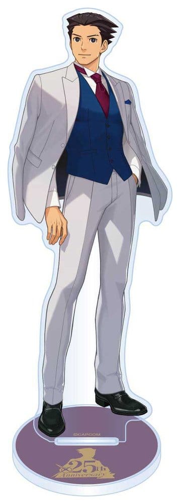 Ace Attorney 25th Anniversary Soporte acrílico Main Visual Phoenix Wright 13–15 cm Frikytopia