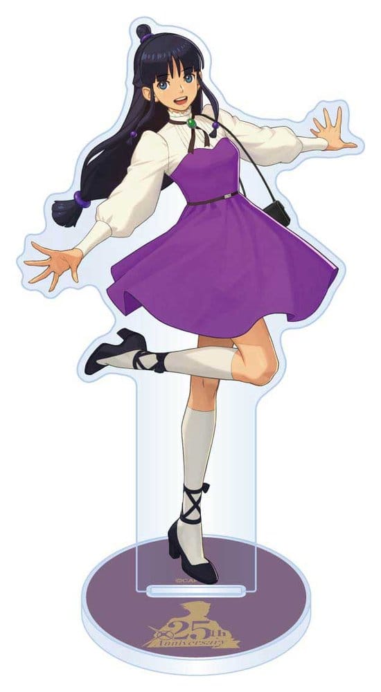 Ace Attorney 25th Anniversary Soporte acrílico Maya Fey Main Visual 13–15 cm