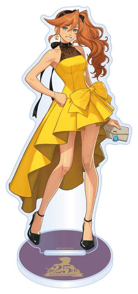 Ace Attorney 25th Anniversary Soporte acrílico Athena Cykes Main Visual 13–15 cm