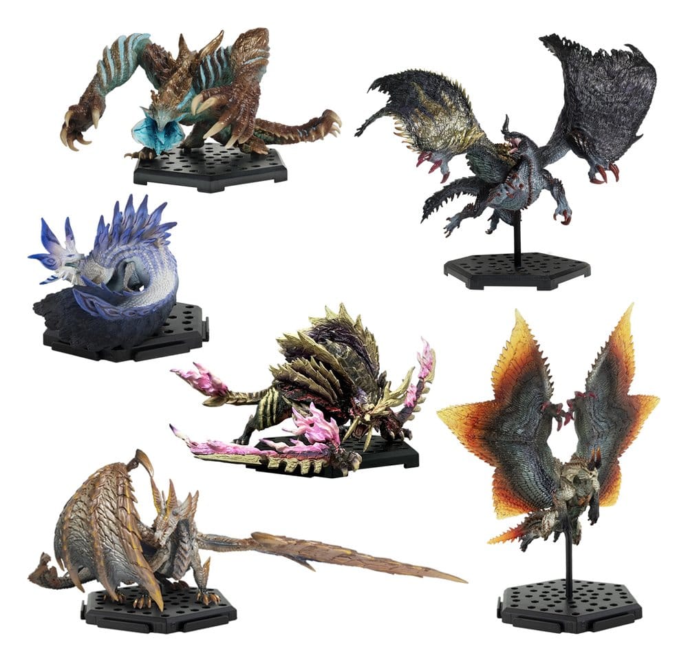 Monster Hunter Capcom Figure Builder Standard Model Plus Figuras Mini Blind Box Surtido (6) Frikytopia