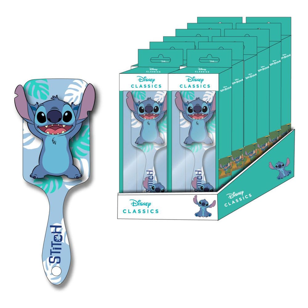 Lilo & Stitch Cepillo para el pelo Stitch Happy Frikytopia