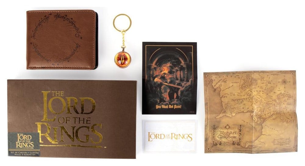 El Señor de los Anillos Monedero Set de regalo Frikytopia