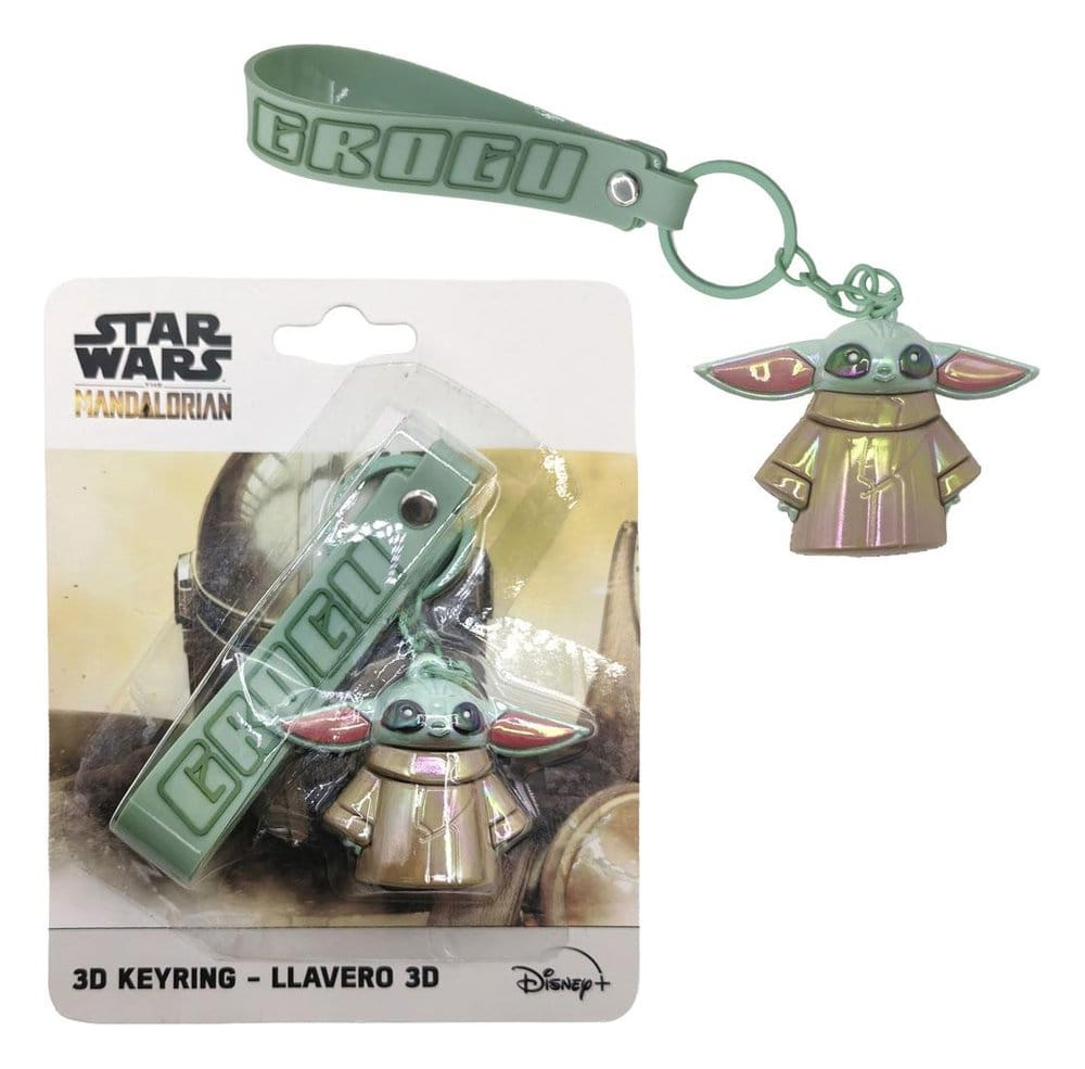 Star Wars Llavero 3D The Mandalorian Grogu Frikytopia