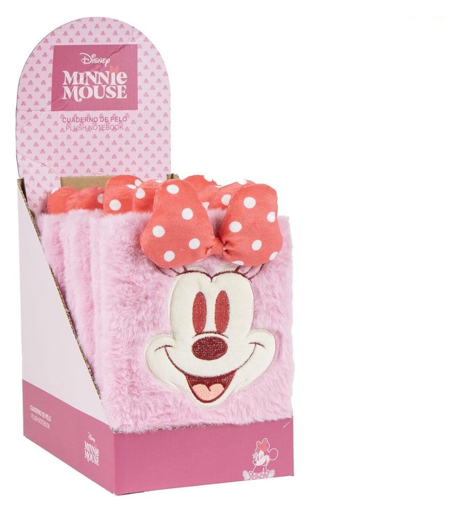 Disney Cuaderno de Peluche Minnie Mouse Expositor (8)