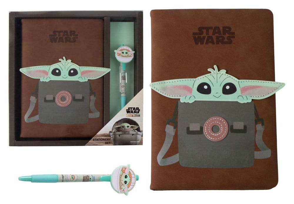 Star Wars The Mandalorian Paquete de papelería Grogu Frikytopia