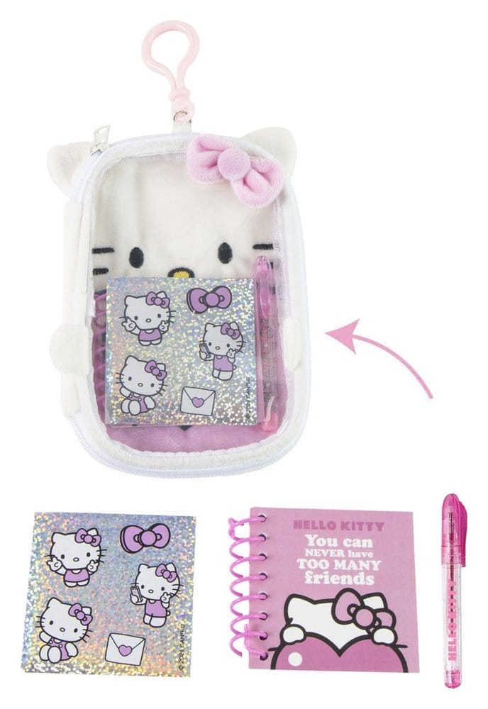 Sanrio Set de Papelería de Peluche Hello Kitty Frikytopia