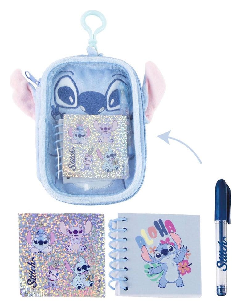 Disney Set de Papelería de Peluche Stitch Frikytopia