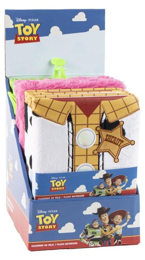 Toy Story Cuaderno de Peluche Expositor (8) Frikytopia