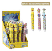 Bob Esponja Bolígrafo 10 colores Expositor (16)