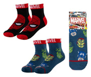 Marvel Calcetines Pack de 2 Short 38-45
