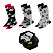 Star Wars Pack de 3 Pares de calcetines Stormtrooper 38-45