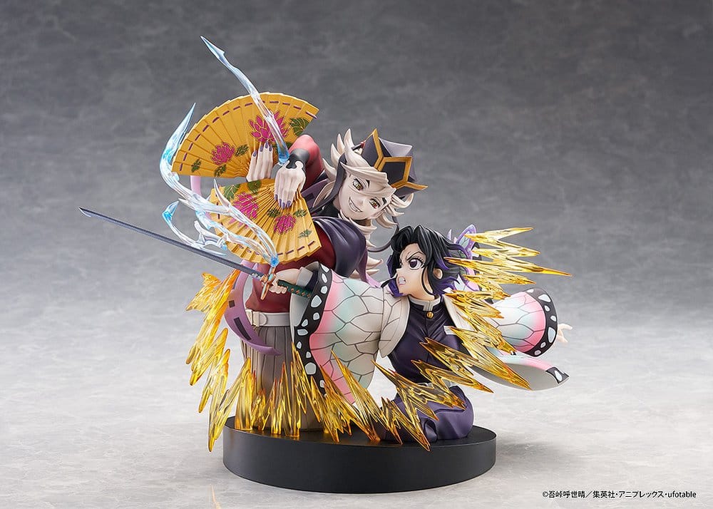 Demon Slayer: Kimetsu no Yaiba Pack de 2 Figuras PVC Shinobu Kocho & Doma 18 cm