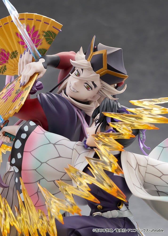 Demon Slayer: Kimetsu no Yaiba Pack de 2 Figuras PVC Shinobu Kocho & Doma 18 cm