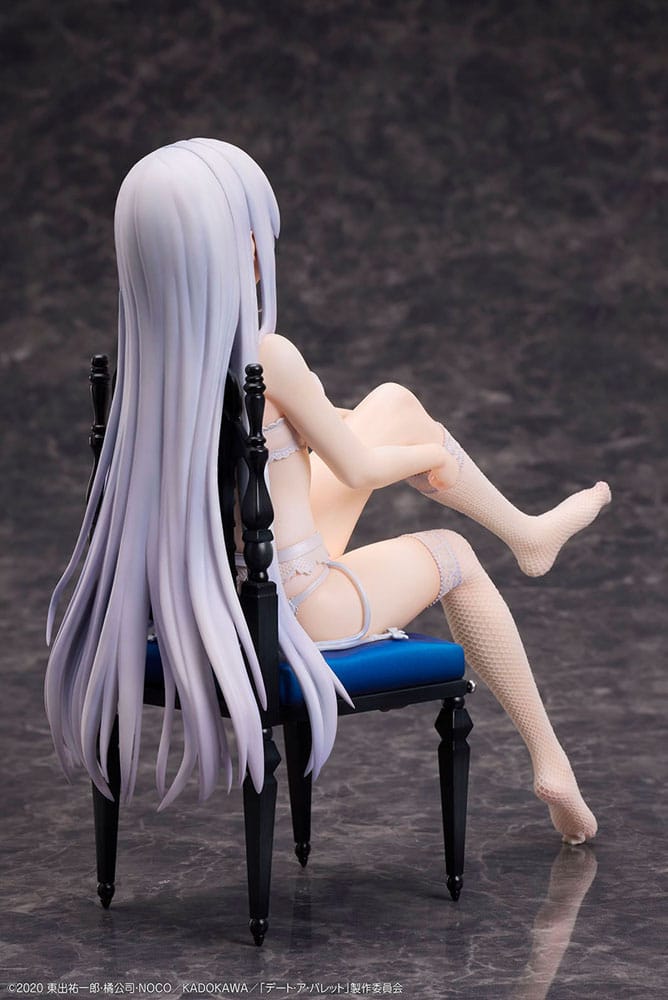 Date a Bullet Statue PVC 1/7 White Queen 17 cm