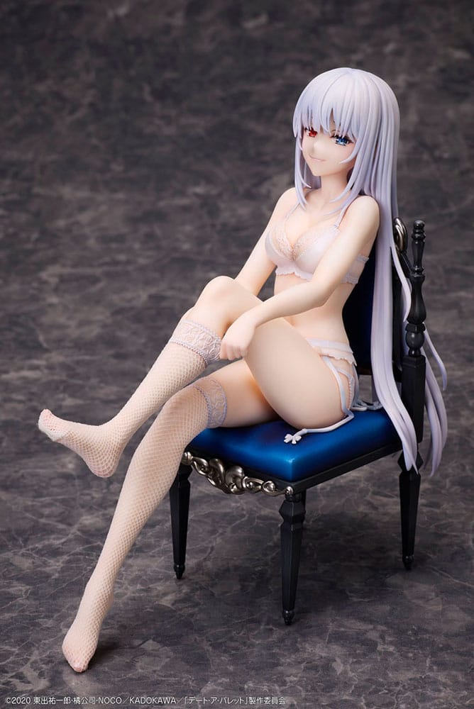 Date a Bullet Statue PVC 1/7 White Queen 17 cm