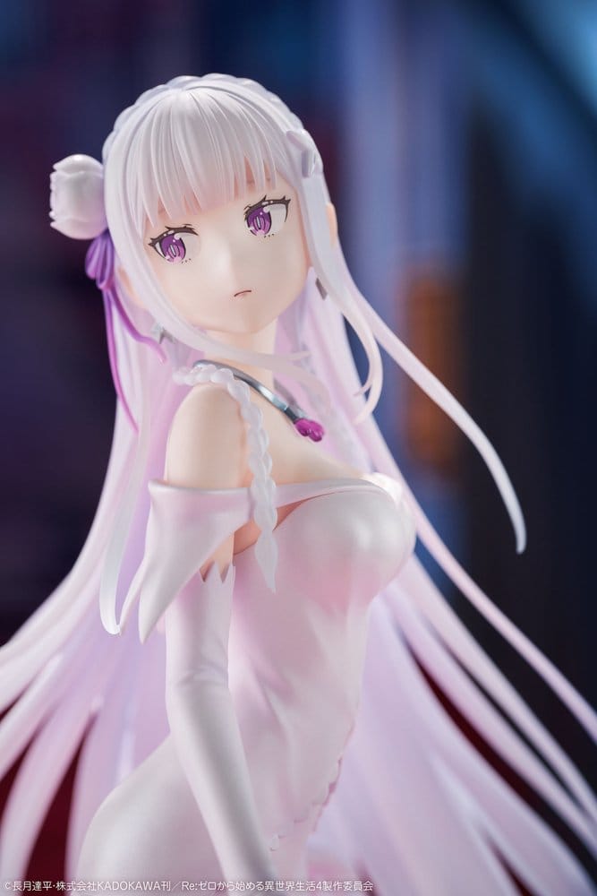 Re:ZERO -Starting Life in Another World- Figura PVC 1/7 Emilia Wedding dress Ver. 24 cm