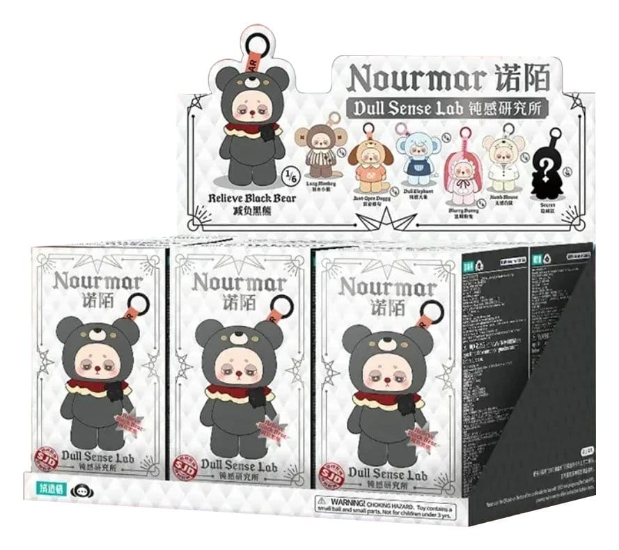 Nourmar: Dull Sense Lab Blind Box Llavero 16 cm Display (6) Frikytopia