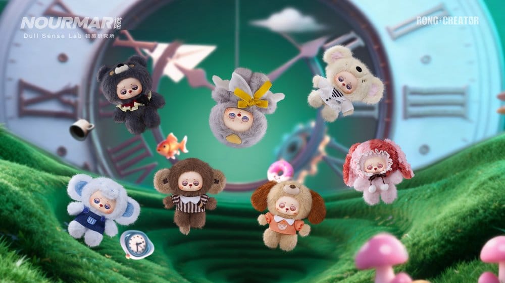 Nourmar: Dull Sense Lab Blind Box Llavero 16 cm Display (6)