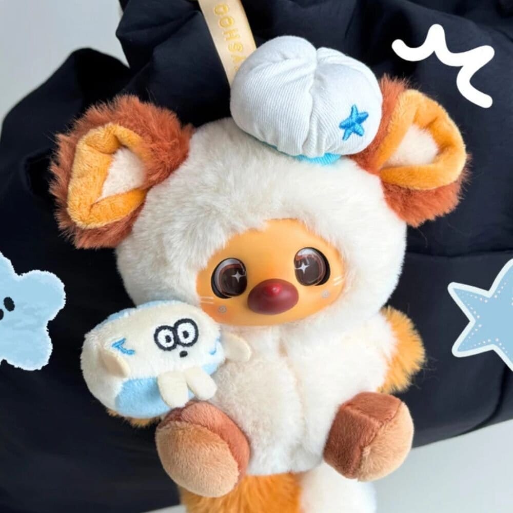 Jayshoo Llaveros de peluche One Bite no End 12 cm Blind Box Display (6)