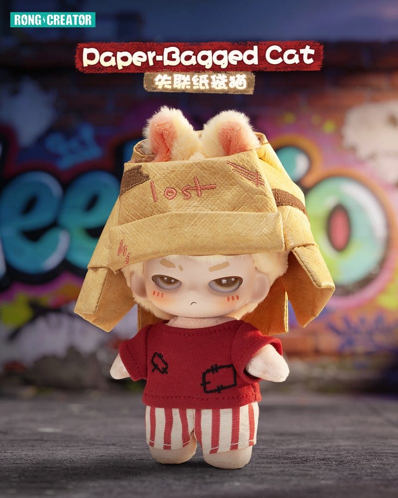 Neekyio Silent Beast Llaveros de peluche 15 cm Blind Box Display (6)