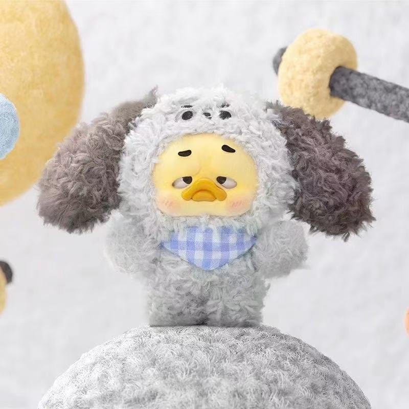 Mini Upset Duck Llaveros de peluche Wish List Duck 12 cm Blind Box Display (6)