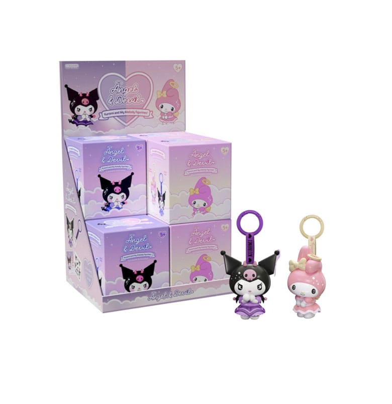Hello Kitty Llavero Ángel y Diablo Surtido (8) Frikytopia