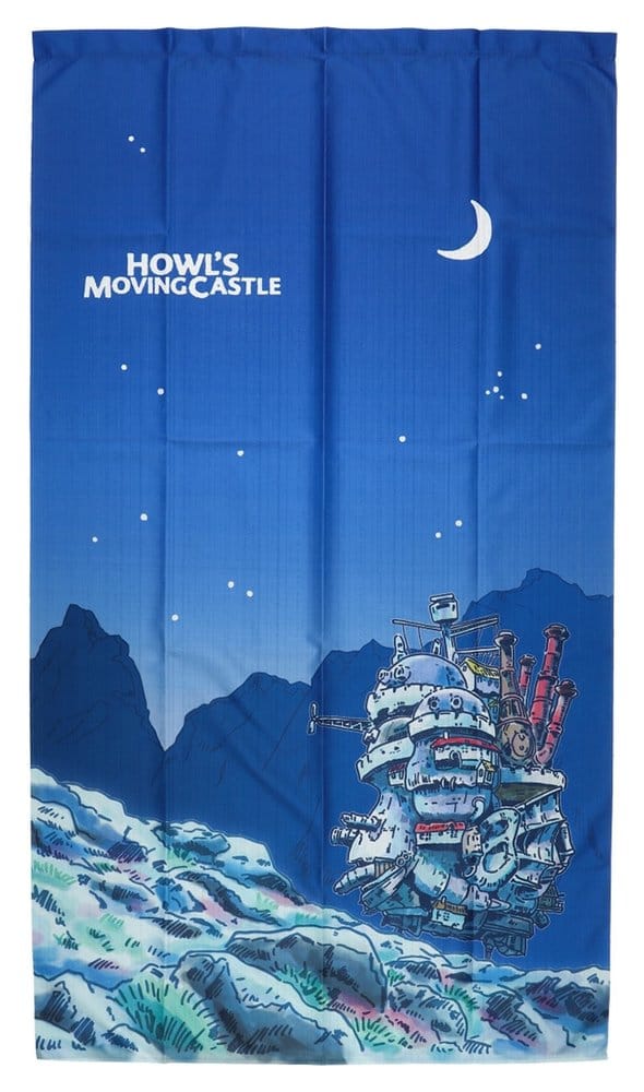 El castillo ambulante Cortinas Noren Moonlit night Frikytopia