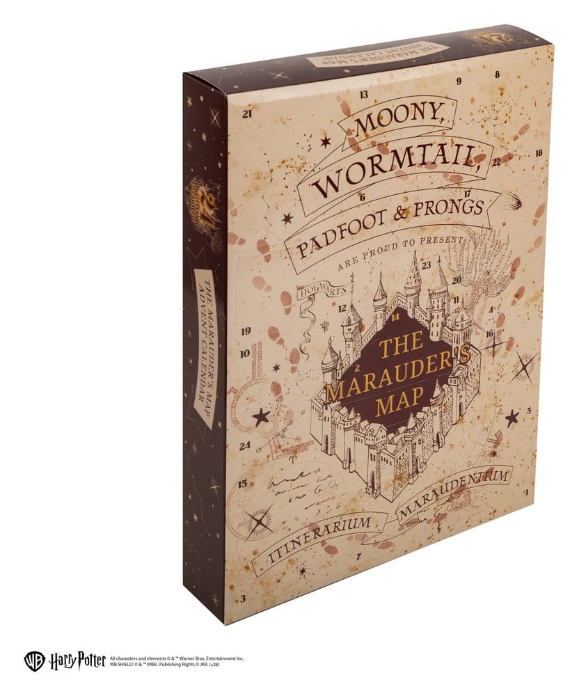 Harry Potter Calendario de adviento Marauder's Map New Edition 2026