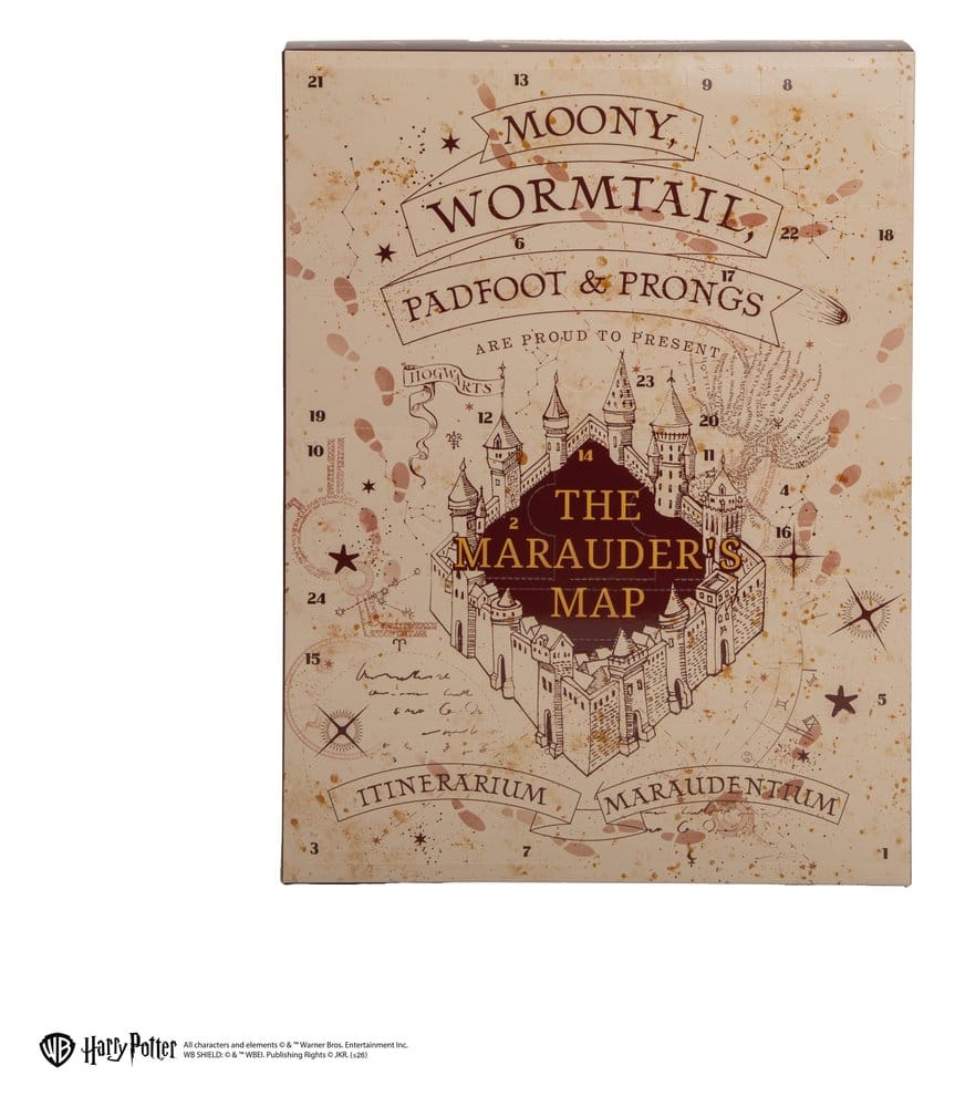 Harry Potter Calendario de adviento Marauder's Map New Edition 2026