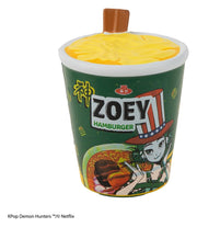 Las guerreras K-pop Figura Antiestrés Squishy Zoey Hamburger Noodles