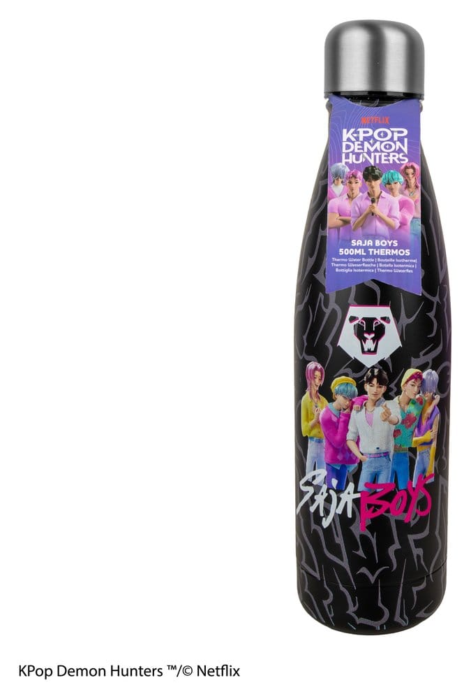 Botella isotermica cinereplicas kpop demon hunters saja boys 500ml