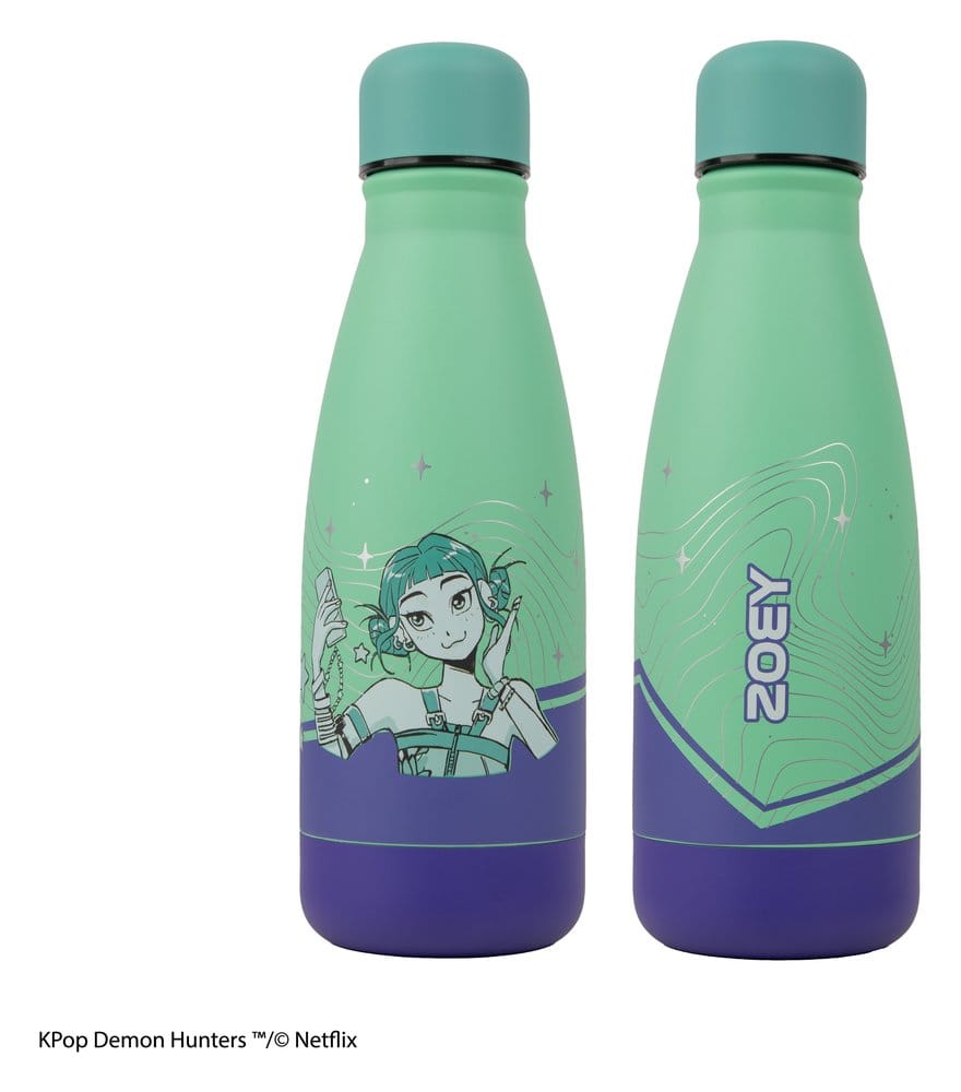 Mini botella cinereplicas kpop demon hunters zoey 500ml