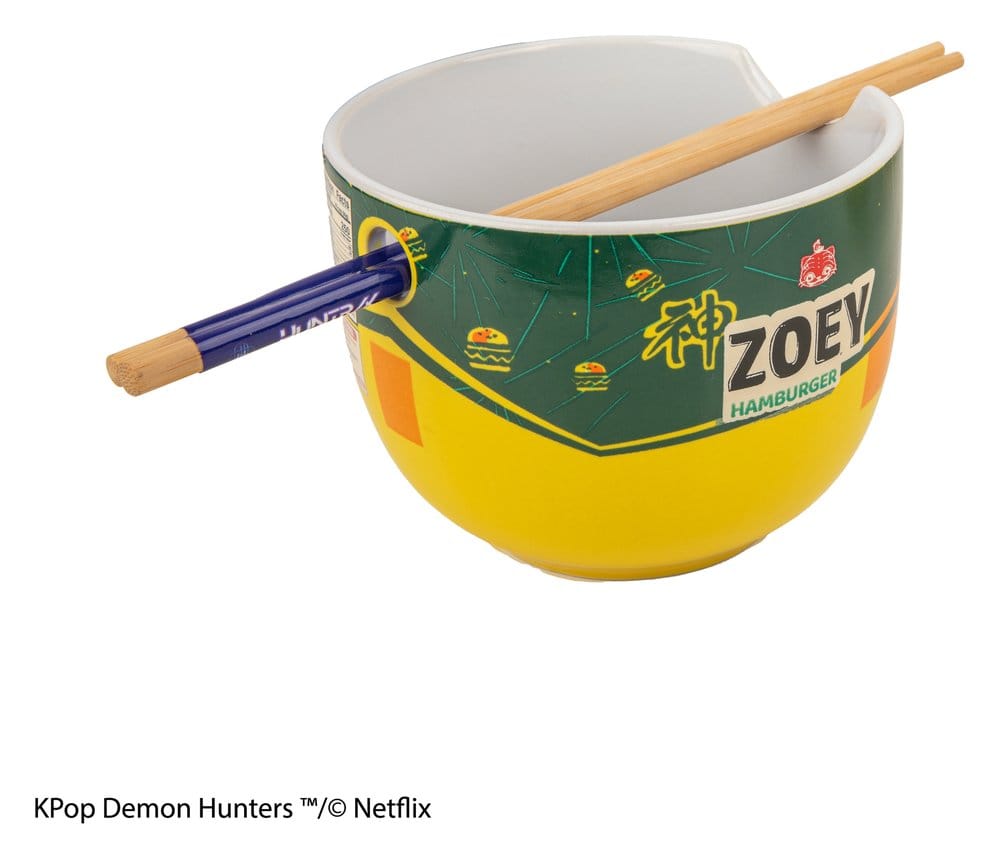 Bol de ramen cinereplicas kpop demon hunters zoey hamburger