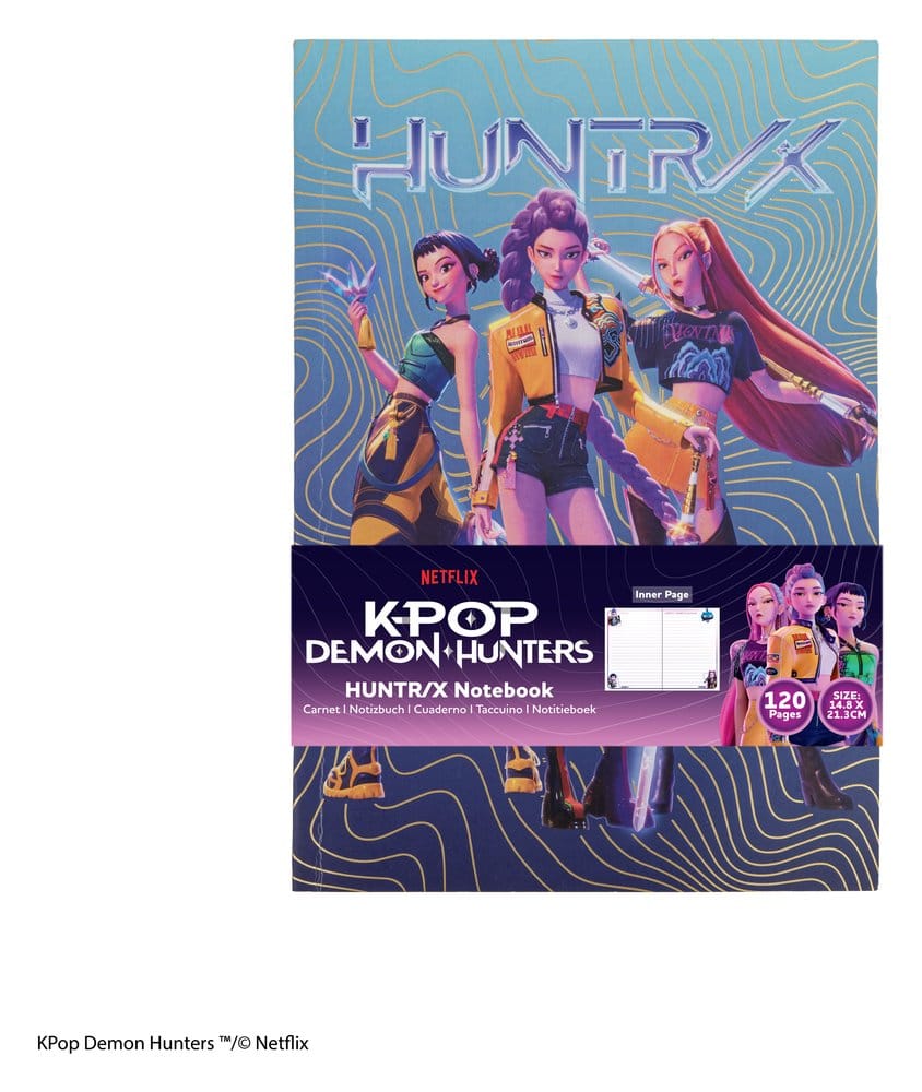 Las guerreras K-pop Libreta HUNTR/X