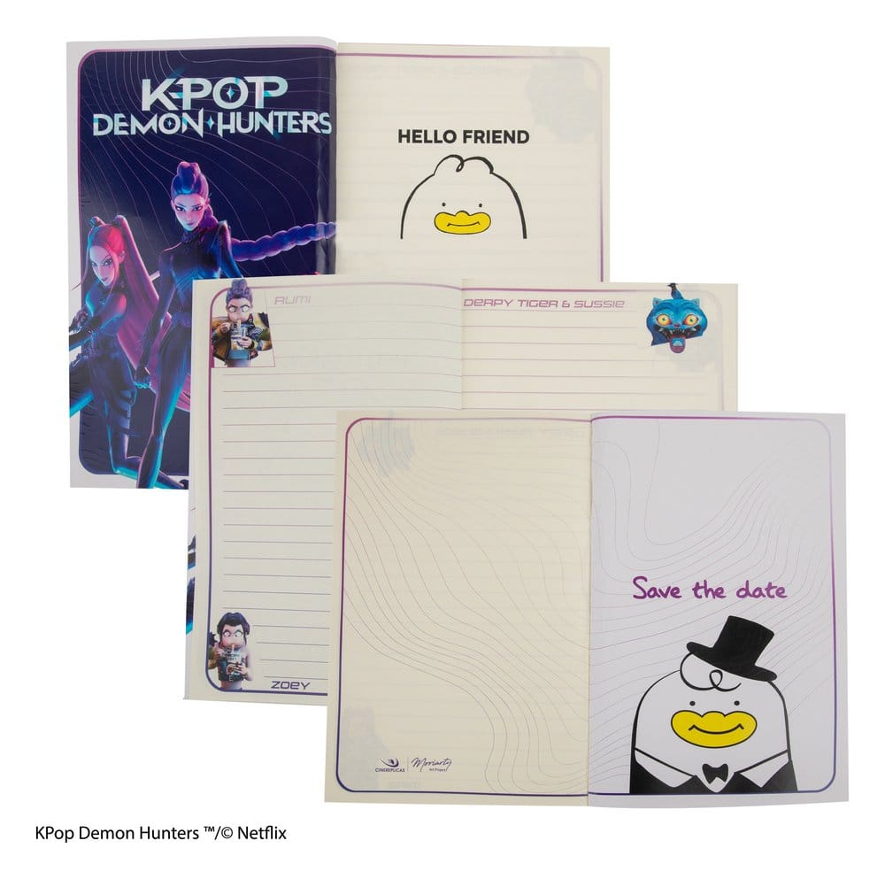Las guerreras K-pop Libreta HUNTR/X