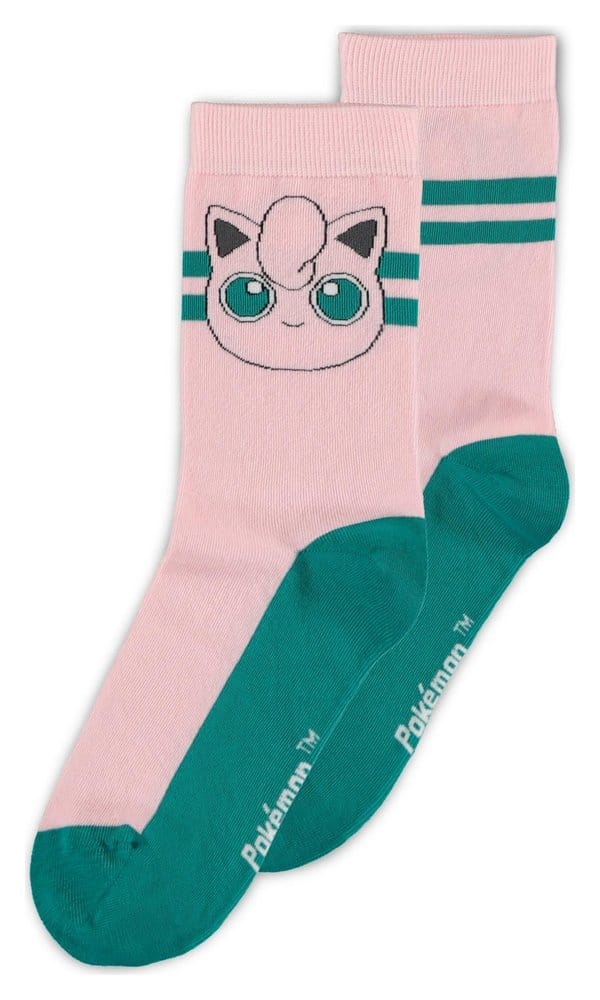 Pokémon Pack de 3 Pares de Calcetines Crew 35-38