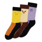 Pokémon Pack de 3 Calcetines Starter Pokémon 39-42