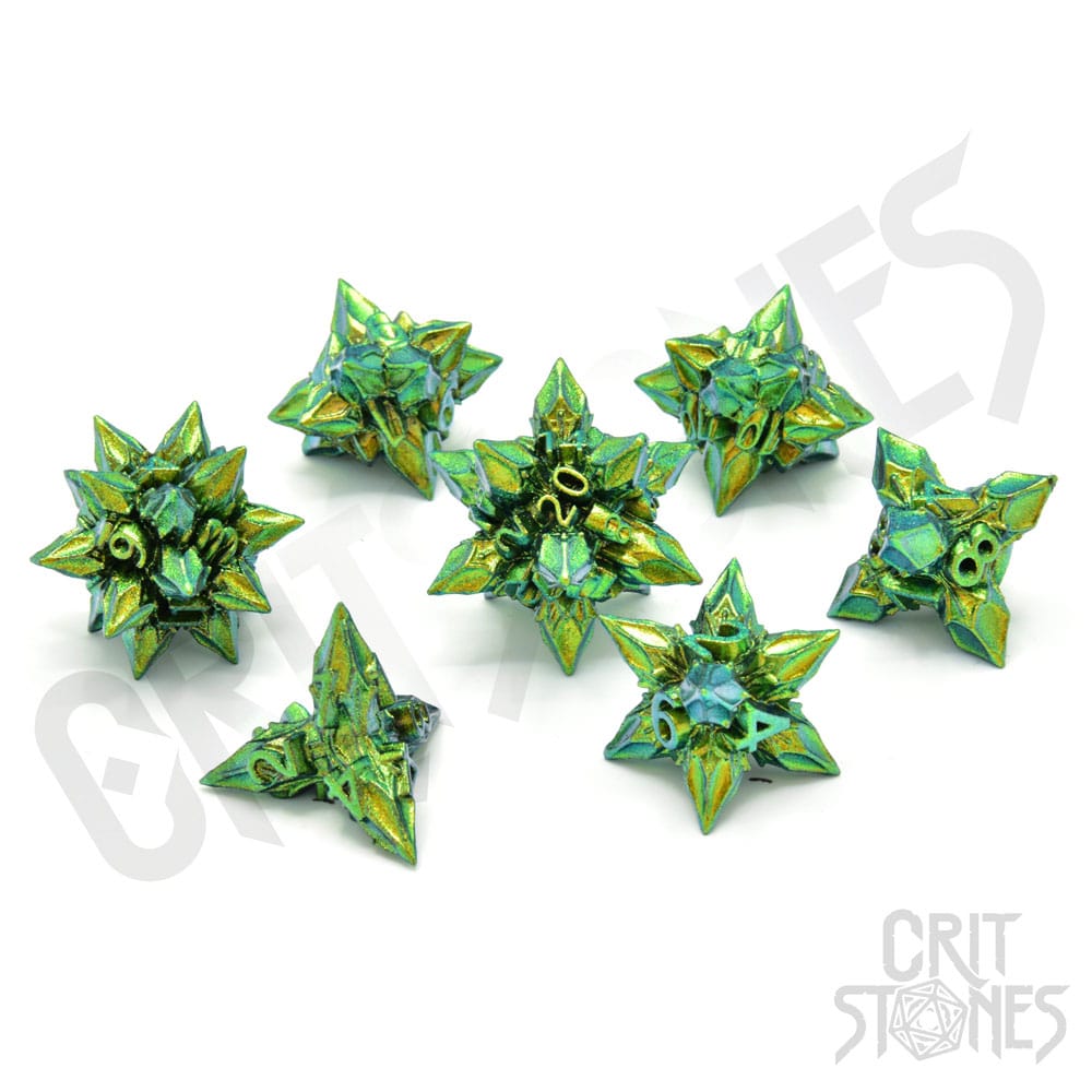 CritStones Metal Pack de Dados Unholy Bane (7) Frikytopia