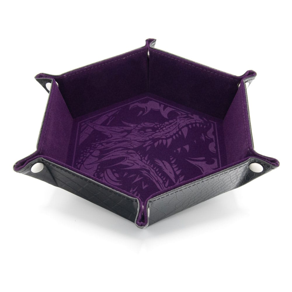 CritStones Bandeja plegable para dados Dragon Skin Edition Purple