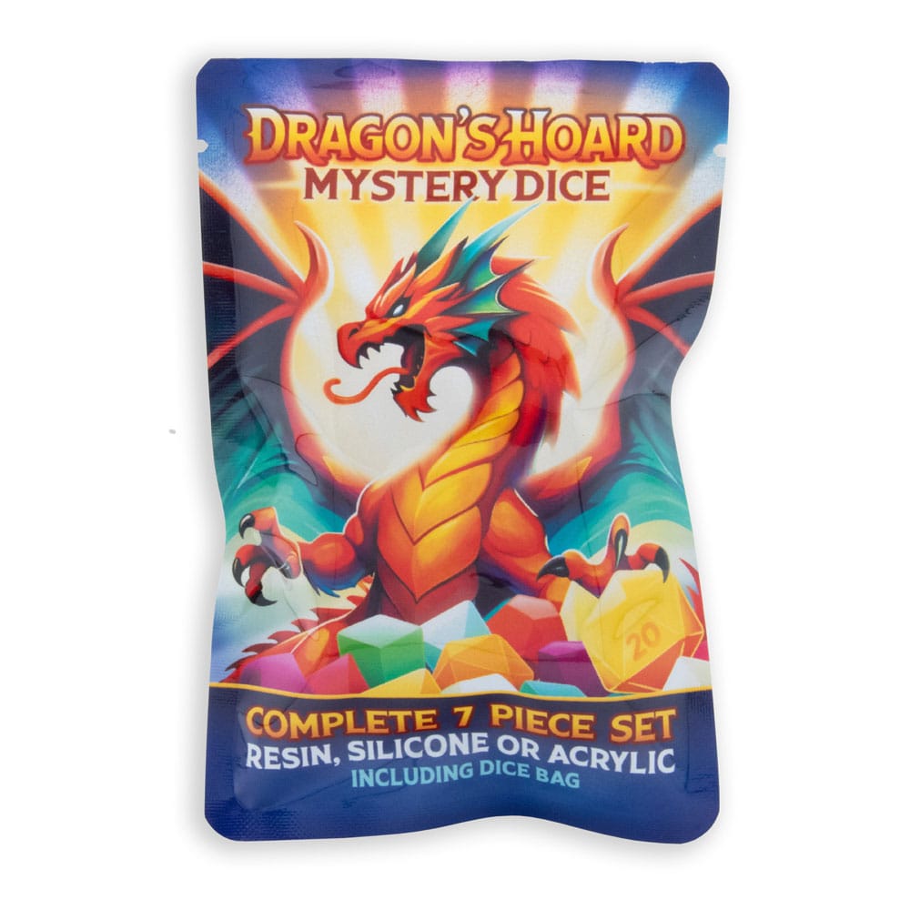 Glassstaff dados Mytery Pouch Dragon's Hoard (7) Frikytopia