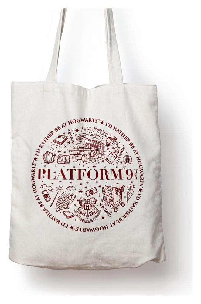 Harry Potter Bolsa Andén 9 3/4 de algodón Frikytopia
