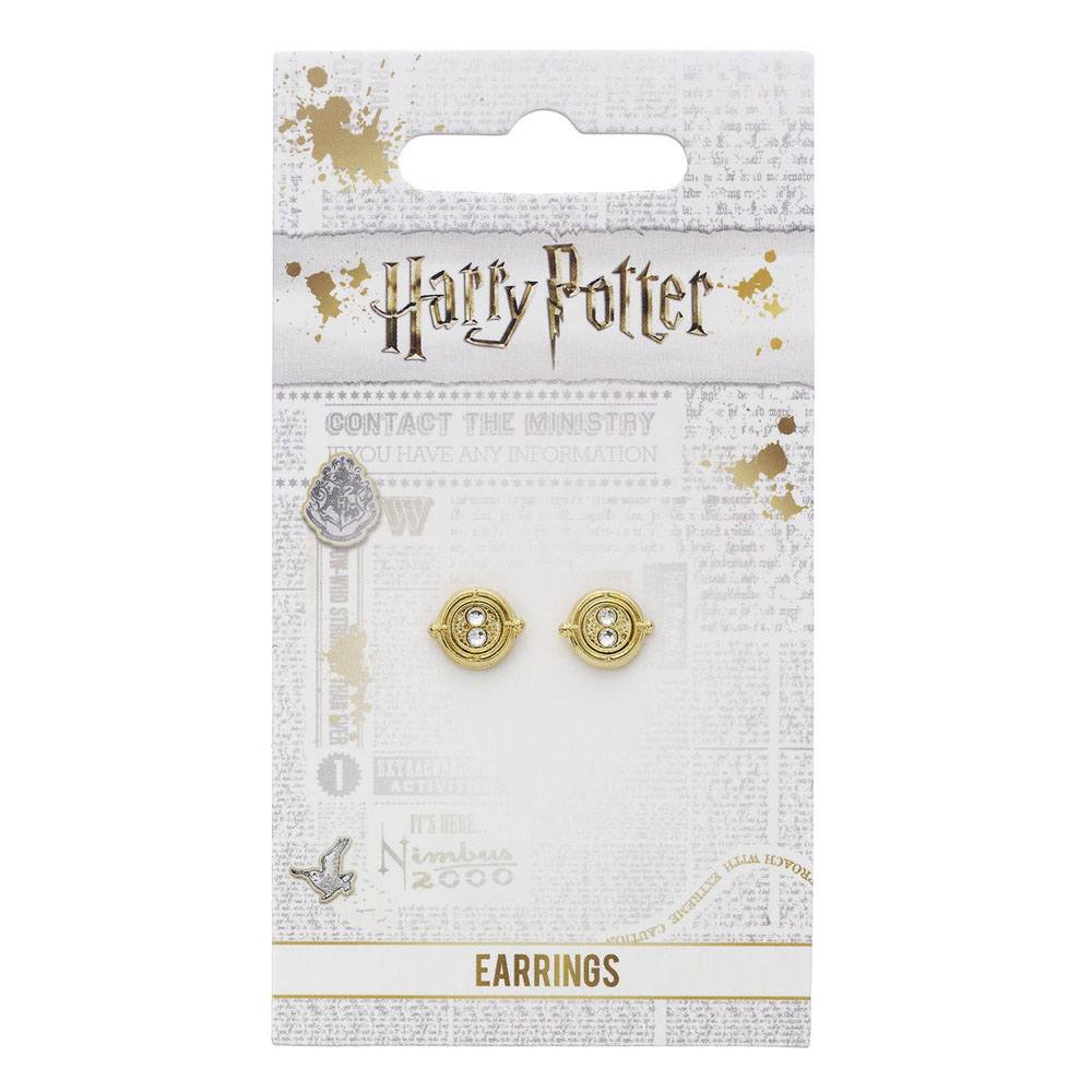 Pendientes Time Turner Gold Harry Potter