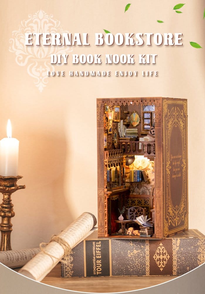 Maqueta Book Nook Eternal Bookstore 23 x 11 cm